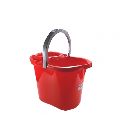 SECCHIO OVALE C/STRIZZATORE 13LT.