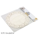 SET 10 CENTRINI CARTA TONDI 24 CM.