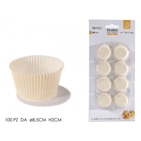 SET 100 PZ PIROTTINI BIANCHI