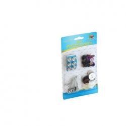 SET CUCITO BOTTONI + SPILLE