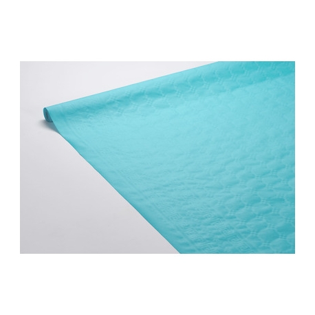 TOVAGLIA AZZURRA MT.7x1,20DAMASCATA
