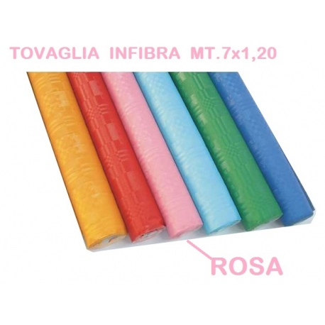 TOVAGLIA INFIBRA ROSAMT.7x1,20