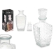 BOTTIGLIA LIQUORE INCISA A STELLA 8x8x20 - 450 ML.