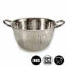 SCOLAPASTA ACCIAIO C/MANICI24 CM.