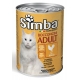 SIMBA GATTO POLLO GR.415