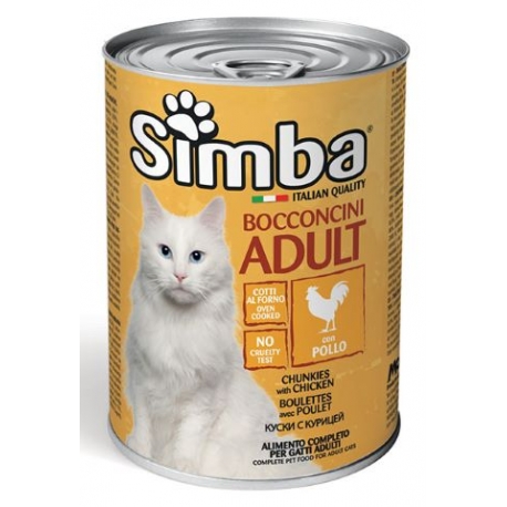 SIMBA GATTO POLLO GR.415