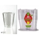 SET 20 BICCHIERI  TRASPARENTE60 CC.