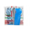FORCHETTE CELESTE 20PZ PLASTICA