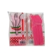 FORCHETTE ROSA 20 PZ PLASTICA