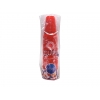 PRIME BICCHIERI ROSSI 200 ML. 50 PZ.