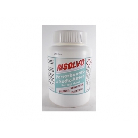 RISOLVO PERCARBONATO BIANCO 500 GR.