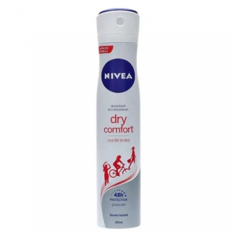 DEO.NIVEA DRY CONFORT DONNA200 ML.
