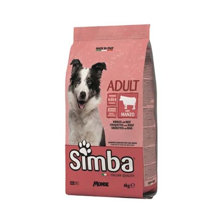 SIMBA CANE CARNE CROCCHETTE KG.4