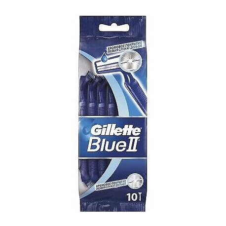 GILLETTE BLUE II 10 PZ.