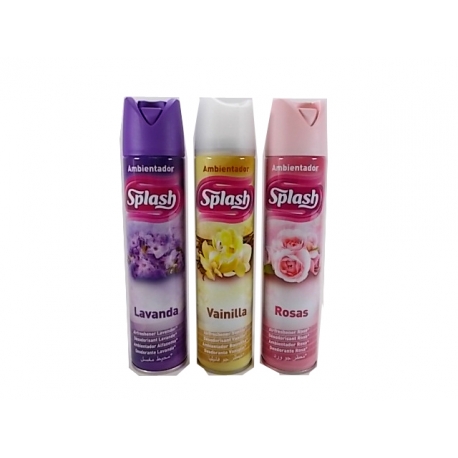 DEOD.SPLASH AMBIENTE 3 PROF.300 ML.