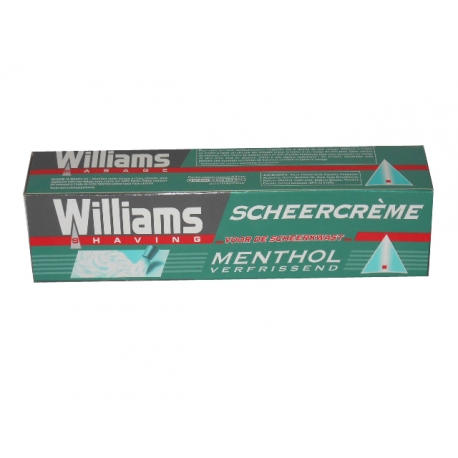 CREMA BARBA WILLIAMS MENT.100 ML.