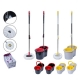 SET MOP ROTANTE SECCHIO OVALE 17LT C/STRIZZ.