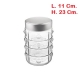 UNIQUE VASO VETRO C/COP.L.11  CM.H.23 CM. - 2000 CC.