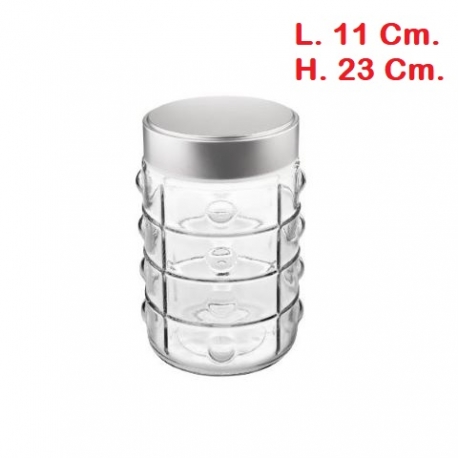 UNIQUE VASO VETRO C/COP.L.11  CM.H.23 CM. - 2000 CC.