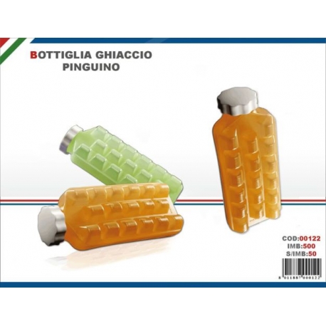 BOTTIGLIA GHIACCIO PINGUINO