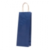 BUSTA BOTTIGLIA BLU 15x9x39
