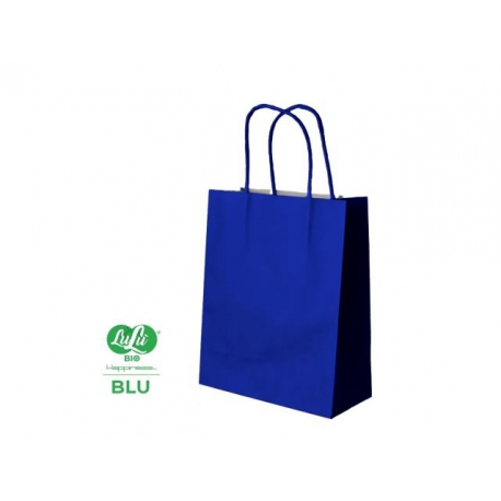BUSTA DI CARTA BLU 36x12x43