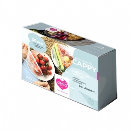 DEALO CAPPY CUFFIA ALIMENTI50 PZ. 10-25 CM.