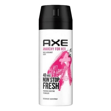 DEO.AXE ANARCHY FOR HER 150 ML.