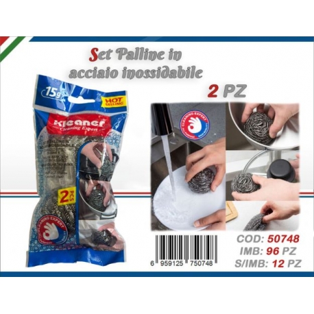 KLEANER RETINA  ACCIAIO 15 GR.2 PEZZI