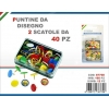 PUNTINE DA DISEGNO 2 x 40 PZ.