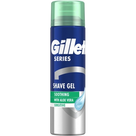 SCH.GILLETTE FUSION SENSITIVE GEL 200 ML.