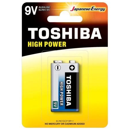 TOSHIBA BATTERIA 9 V. 1 PZ.