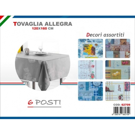 TOVAGLIA ALLEGRA CM.120X160BORDINO