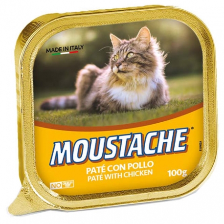 MOUSTACHE PATE' POLLO 100 GR.