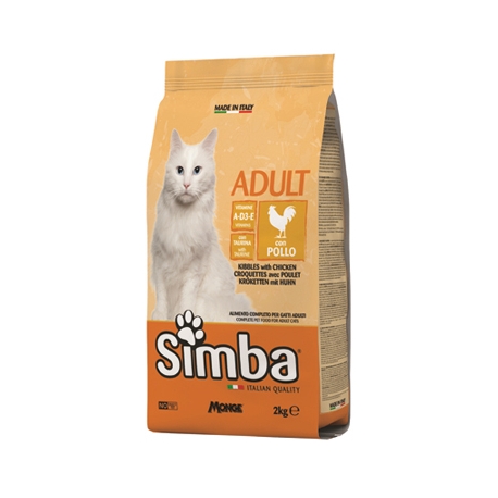 SIMBA GATTO POLLO CROCCANTINI 2 KG.