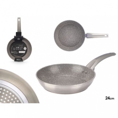 PADELLA INDUZIONE ANTIADERENTE ALUM.FORGIATO 24 CM.