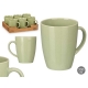 TAZZA MUG VERDE MENTA 330 ML.