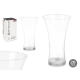 VASO FIORI VETRO COLLO LARGO26 CM.