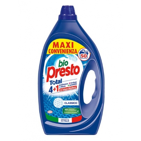 BIO PRESTO  LAVATRICE CLASSICO 50 LAV. 2250 ML.