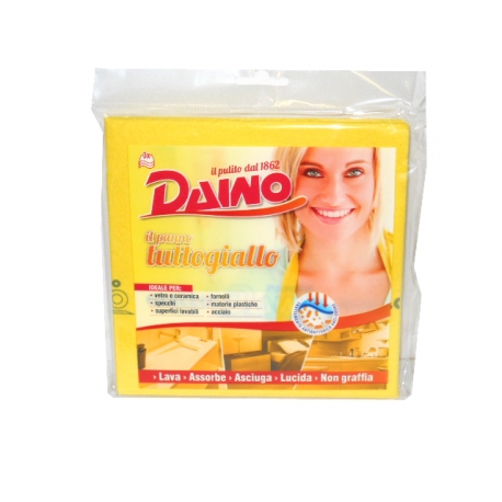 DAINO PANNO GIALLO 3 PZ.