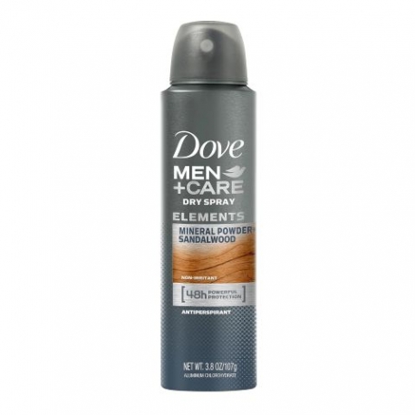 DEO.DOVE MEN MINERAL SANDAL 250 ML.
