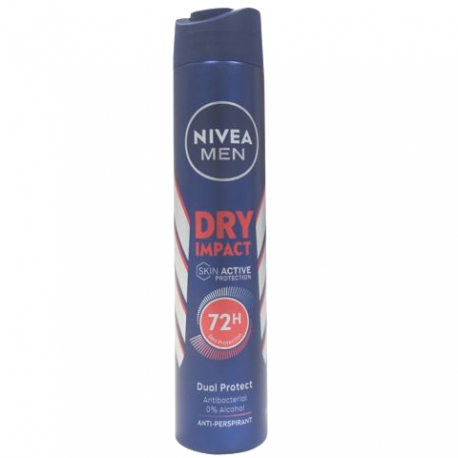 DEO.NIVEA DRY IMPACT UOMO200 ML.