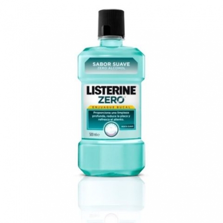 LISTERINE MENTOL ZERO 500 ML.