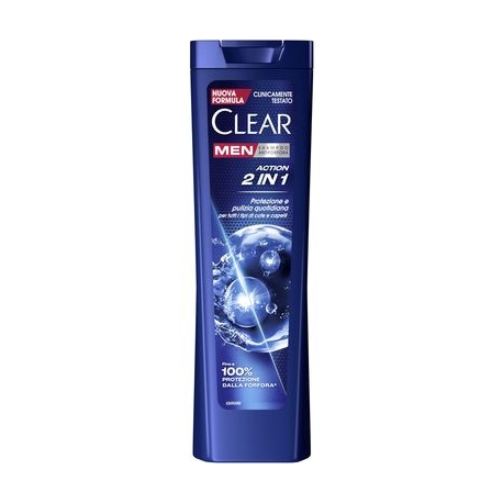 SH.CLEAR ACTION 2 IN 1 250 ML.