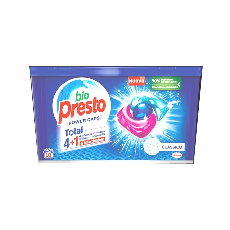 BIO PRESTO 18 POWER CAPS CLASS.