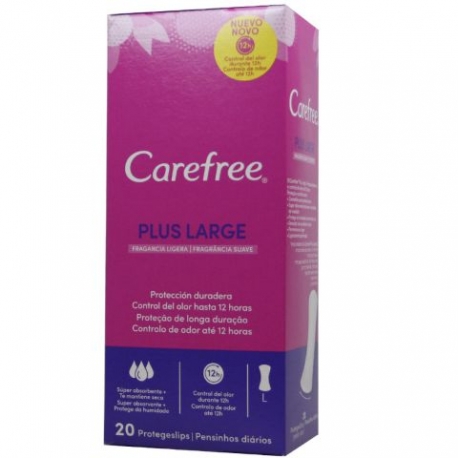 CAREFREE SALVASLIP PLUS LARGE20 PZ.