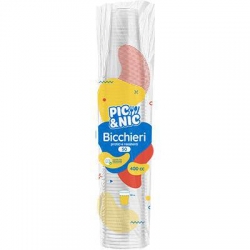PIC NIC BICCHIERI CC.400-50 PZ.