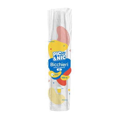 PIC NIC BICCHIERI CC.400-50 PZ.