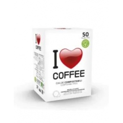 I COFFEE CIALDE ROSSA PZ.50
