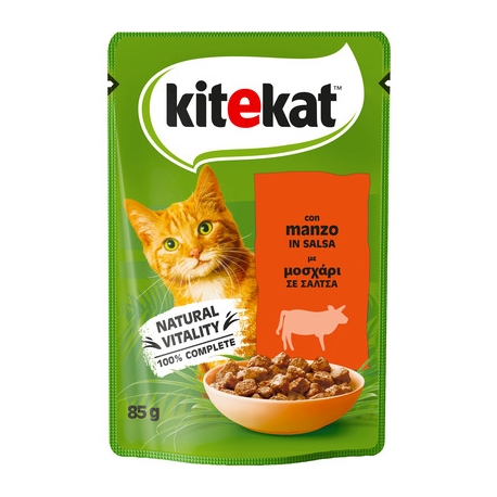 KITEKAT GATTO MANZO IN SALSA GR.85